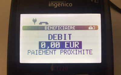Mise à jour du TPE CB 5.5 / bulletin 17